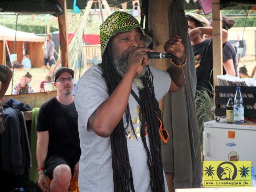 Migthy Howard (USA) Roots Plague Dub Camp - Reggae Jam Festival, Bersenbrueck - 29. Juli 2022 (2).JPG